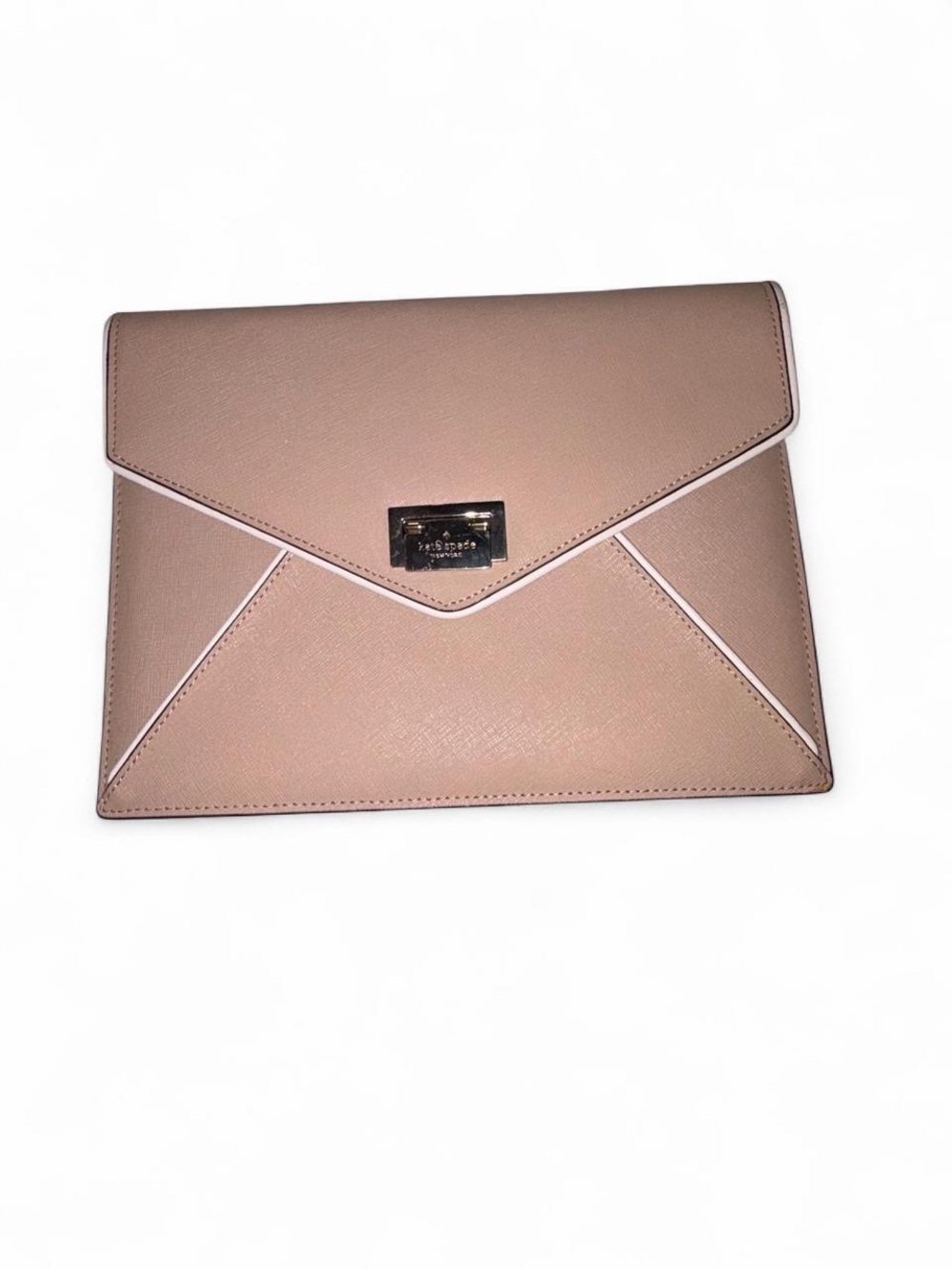 kate spade Dusty Blush Envelope Wristlet Clutch